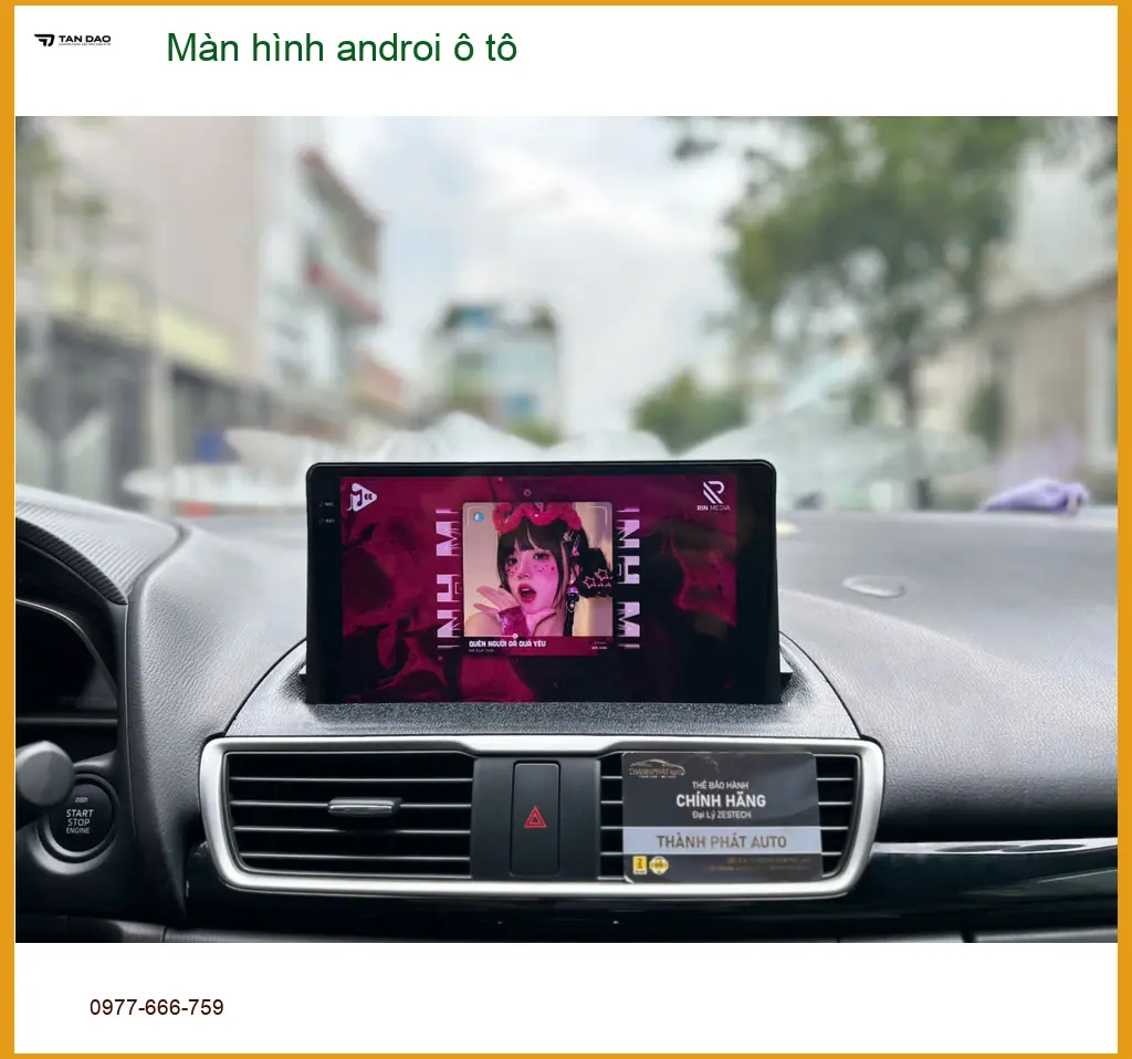 Anh Khánh lắp Màn hình Android ô tô cho Hyundai Accent tại Quận Thủ Đức ảnh thực tế 2