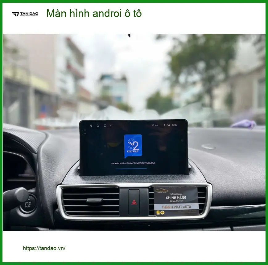Anh Kiên lắp màn hình Android ô tô cho Hyundai Accent tại Bình Thạnh