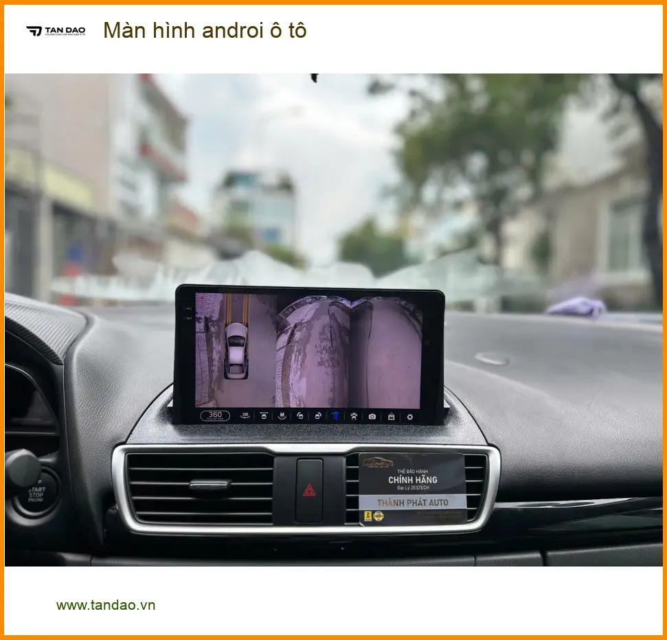Anh Kiên lắp màn hình Android ô tô cho Hyundai Accent tại Bình Thạnh ảnh thực tế 2