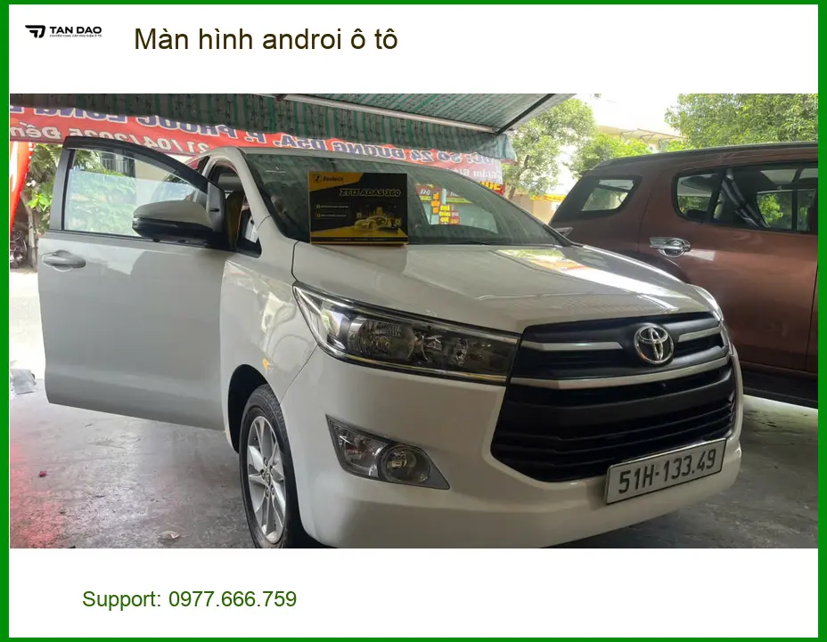 Anh Khải lắp màn hình Android ô tô Ford Everest tại Hóc Môn nâng cấp trải nghiệm lái ảnh thực tế 5