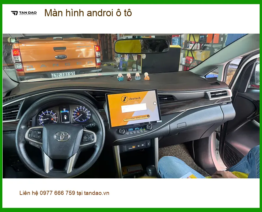 Anh Khải lắp màn hình androi ô tô cho Honda HR-V tại Quận 9 tiện việc đi lại