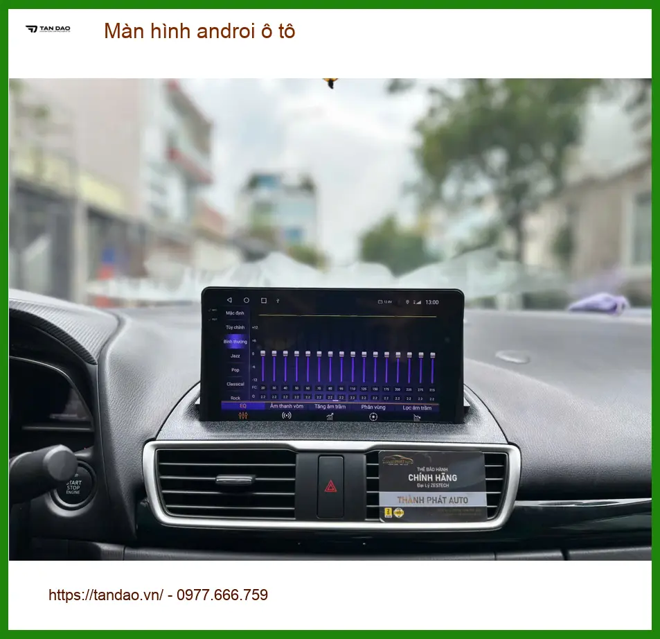 Anh Đạt nâng cấp màn hình Android ô tô cho Ford Everest tại Quận 2. ảnh thực tế 4