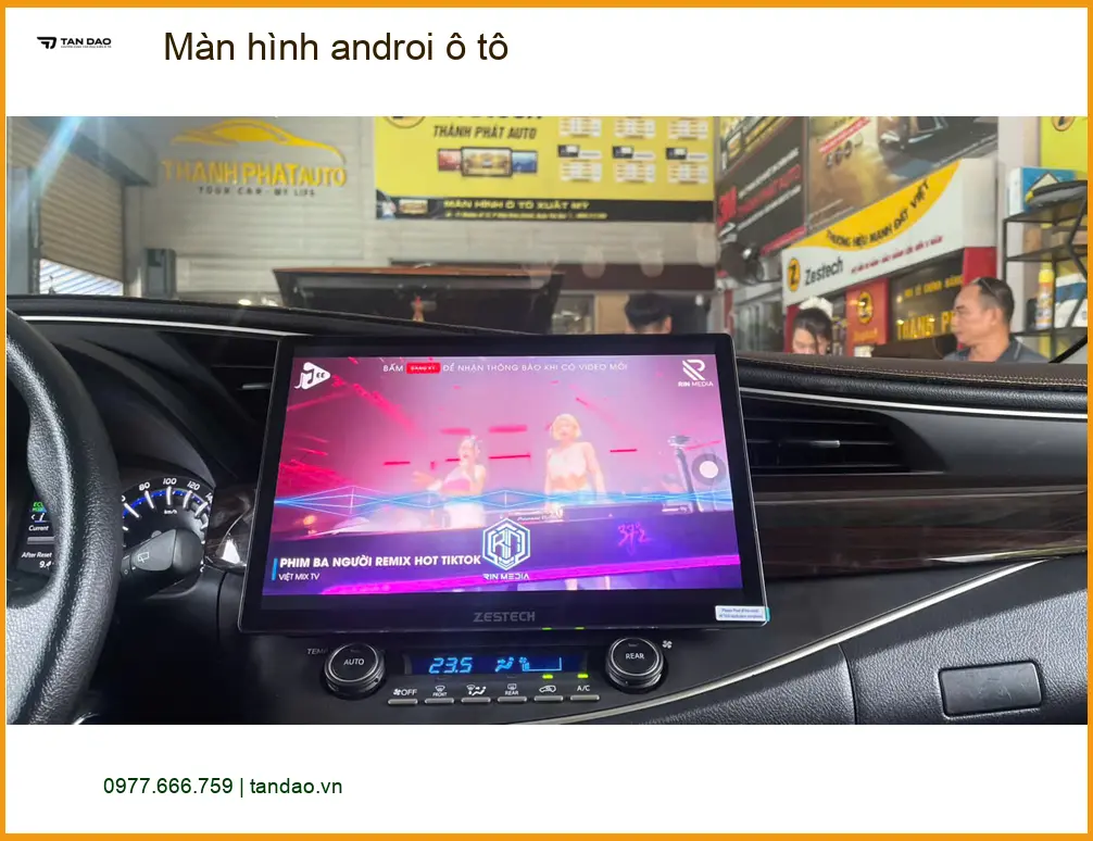 Anh Duy lắp Màn hình Android ô tô Hyundai Creta tại Gò Vấp tiện lợi hơn ảnh thực tế 2