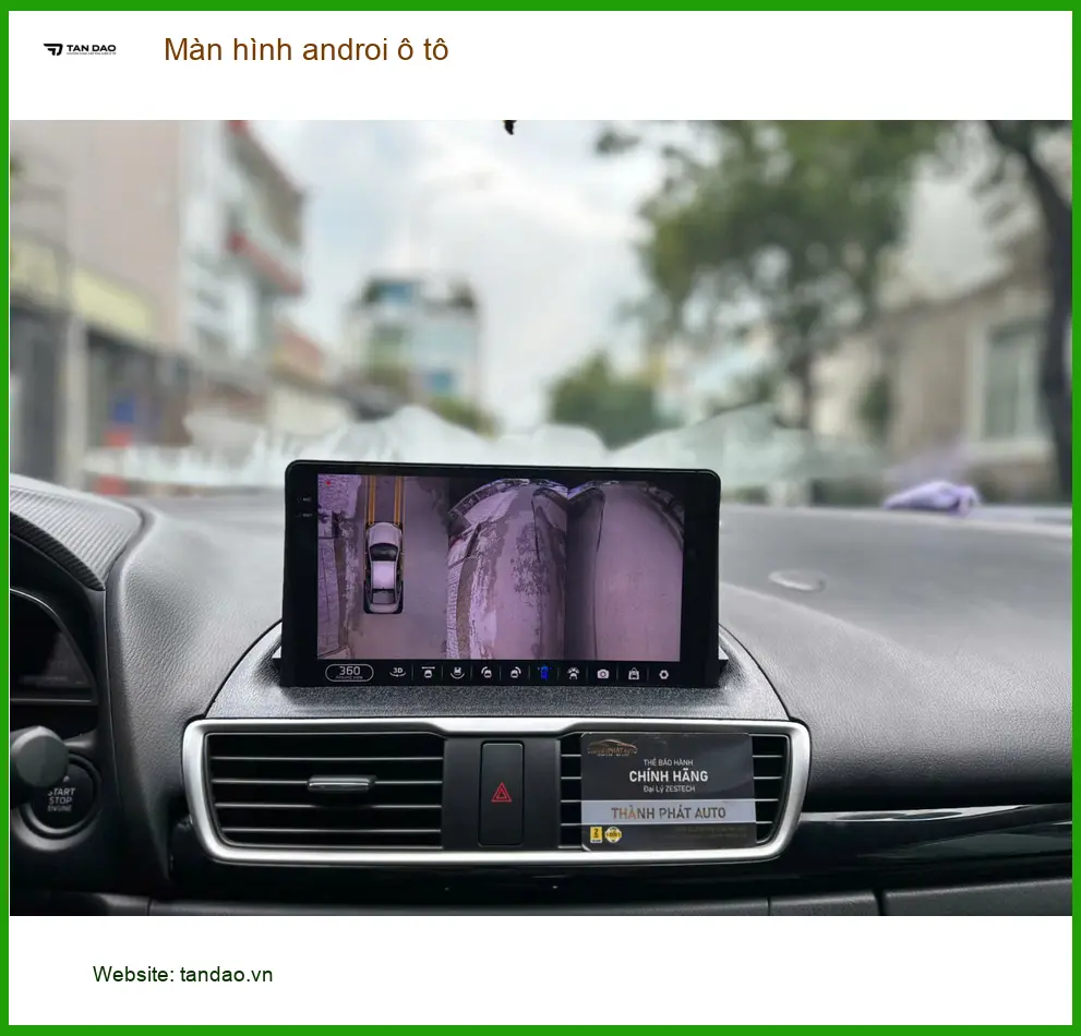 Chú Bách lắp màn hình Android ô tô cho Honda CRV tại Quận 5 lái xe thông minh ảnh thực tế 2