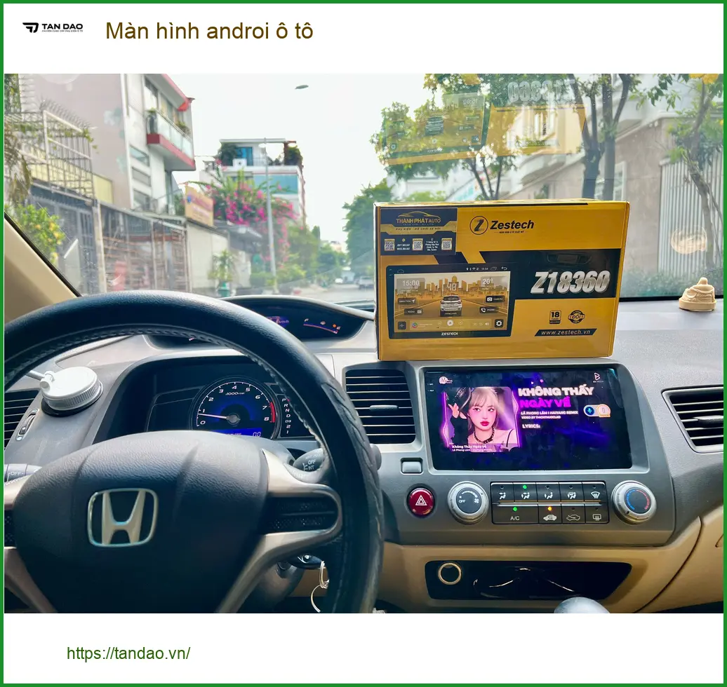 Anh Khải lắp màn hình Android ô tô cho Kia K3 tại Quận 9 để tiện dẫn đường và giải trí ảnh thực tế 4