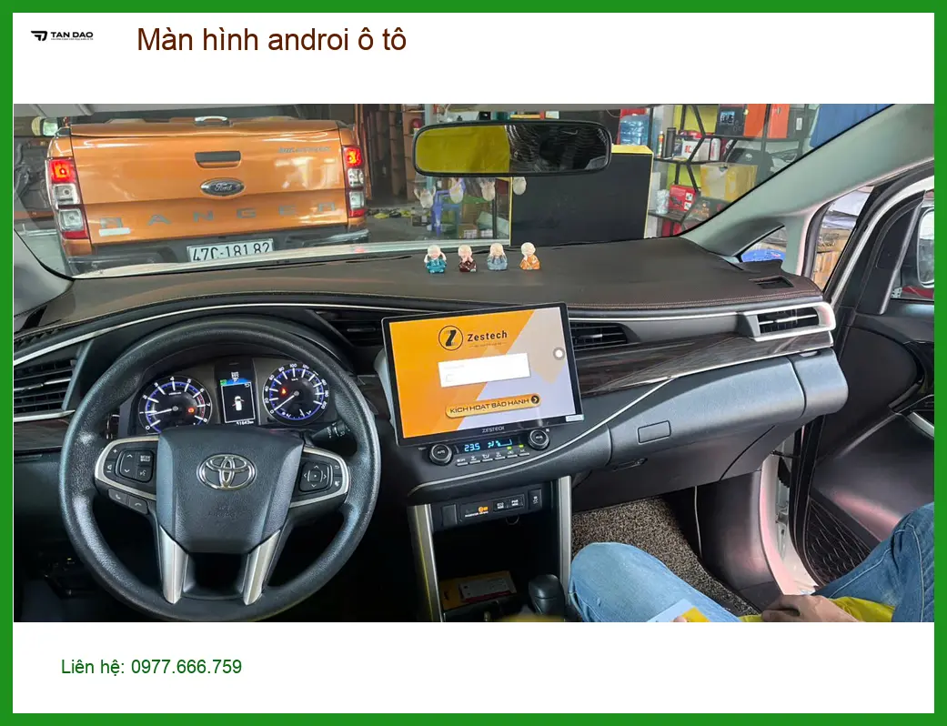 Anh Duy lắp Màn hình Android ô tô Hyundai Creta tại Gò Vấp tiện lợi hơn ảnh thực tế 4