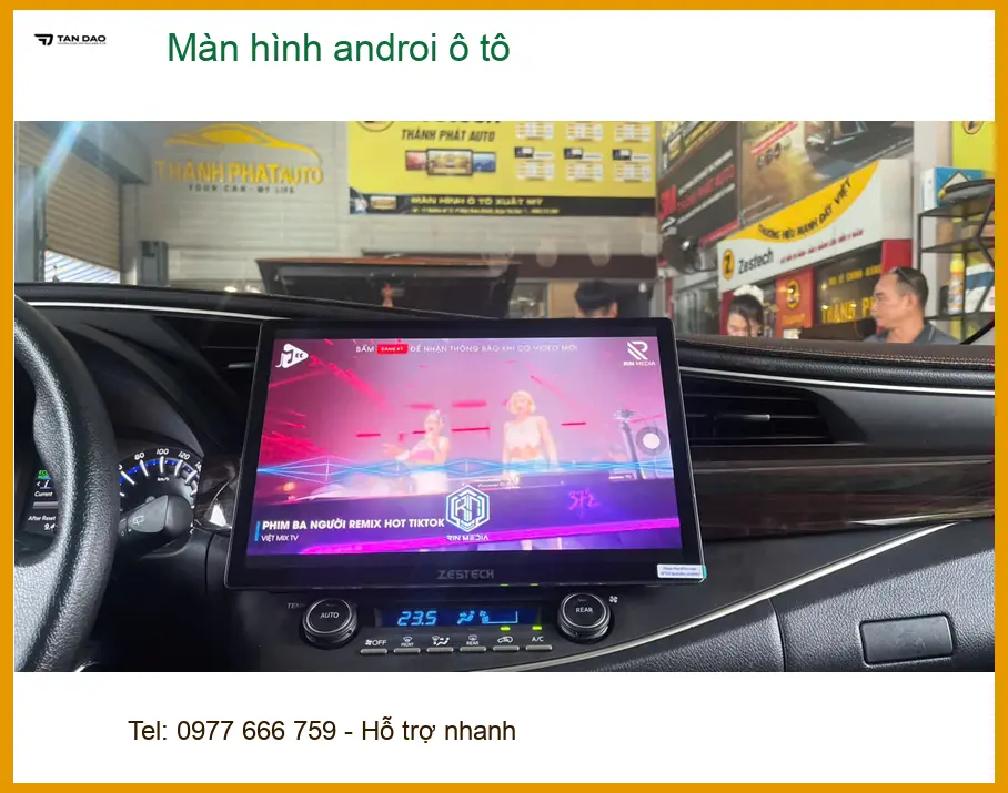 Chú Sơn gắn Màn hình Android ô tô cho Ford Ranger tại Cần Giờ dễ dàng định vị ảnh thực tế 2