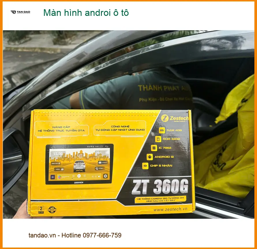 Anh Quang lắp Màn hình Android ô tô cho Hyundai Accent tại Hóc Môn để nâng cấp trải nghiệm giải trí ảnh thực tế 4
