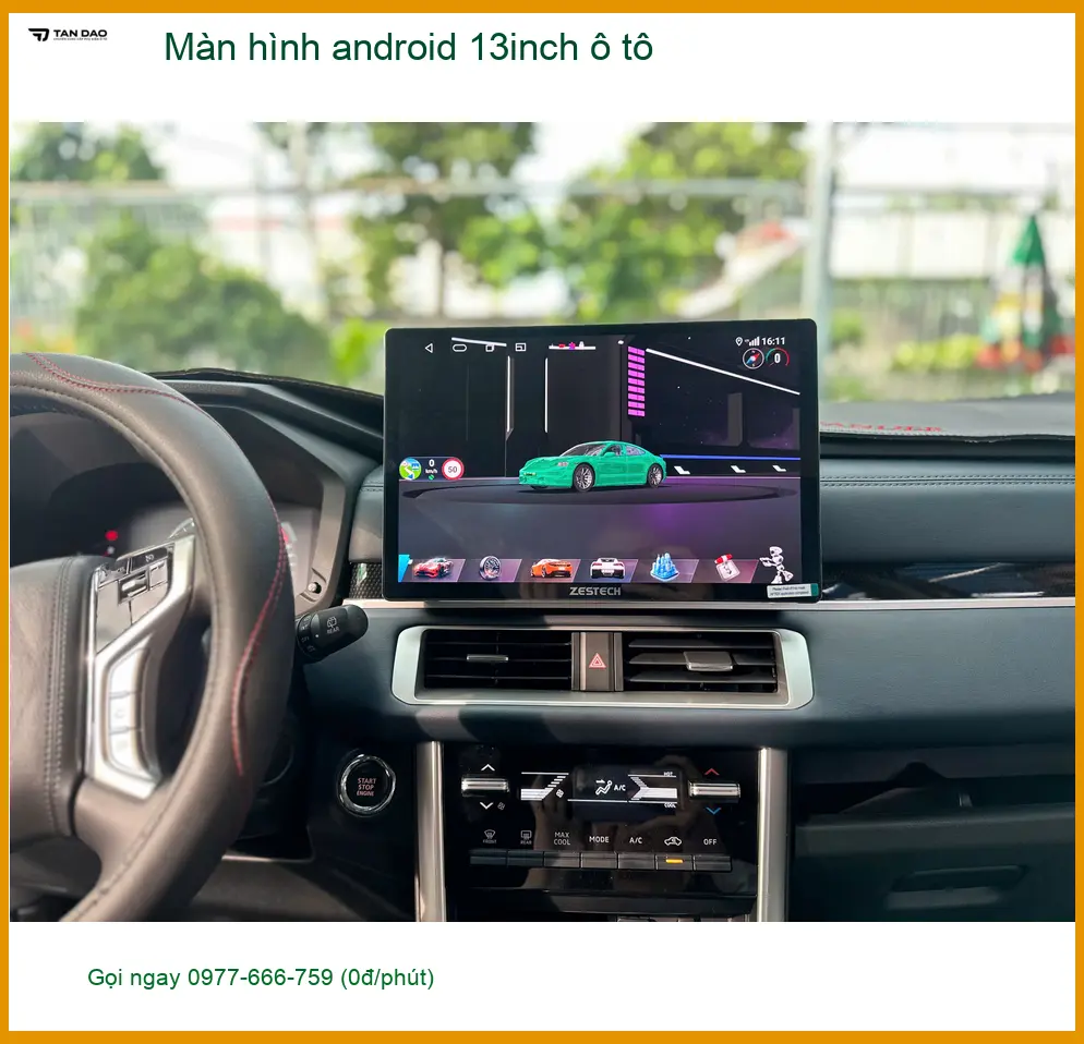 Anh Khang nâng cấp màn hình Android 13inch cho Mazda CX-5 tại Bình Chánh ảnh thực tế 2