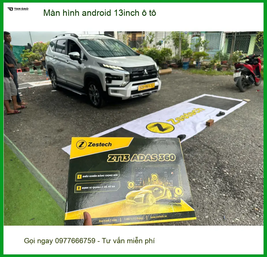 Anh Khang nâng cấp màn hình Android 13inch cho Mazda CX-5 tại Bình Chánh ảnh thực tế 3
