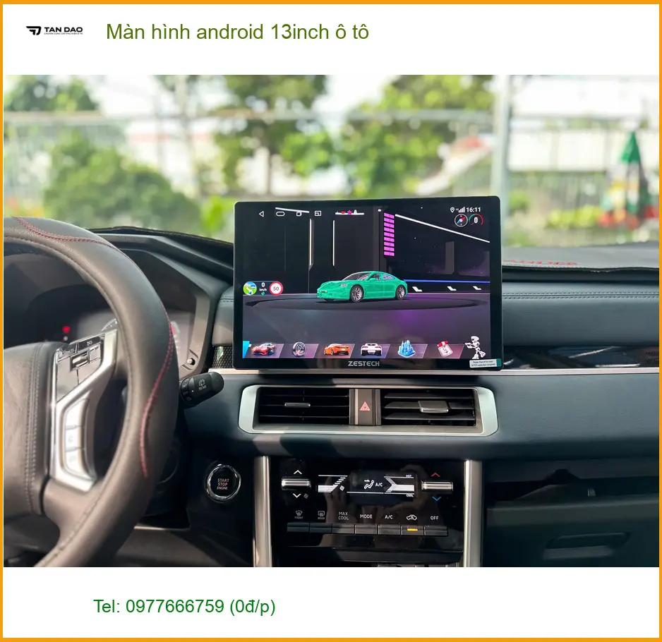 Chú Cường lắp màn hình android 13inch cho Kia Sorento ở Quận 7 ảnh thực tế 3
