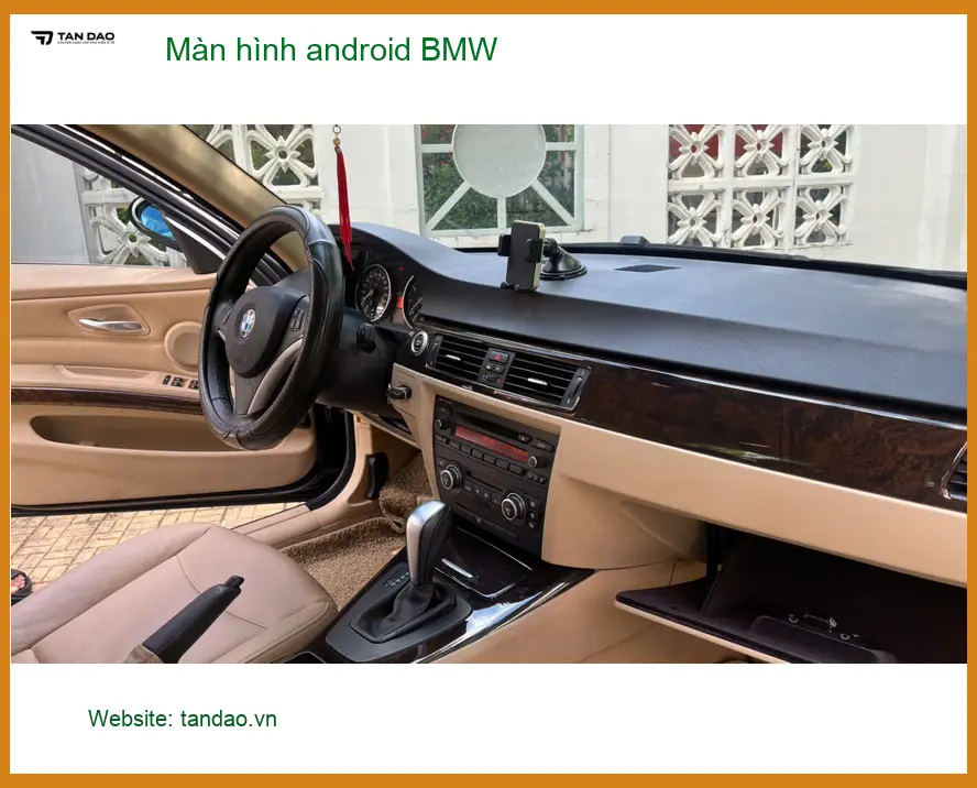 Anh Khôi nâng cấp Màn hình Android BMW 5 Series tại Quận 12 cho tiện nghi giải trí ảnh thực tế 3