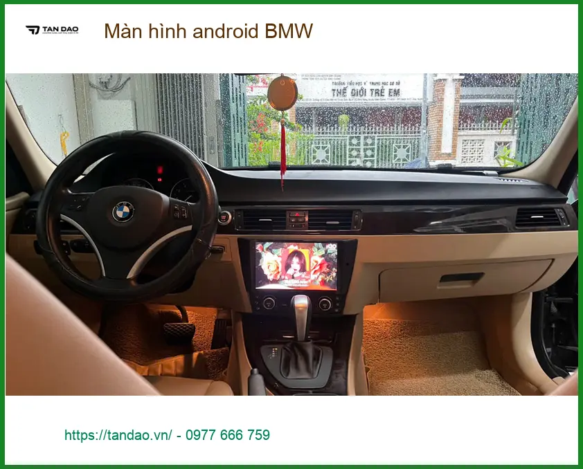 Anh Hưng nâng cấp màn hình Android BMW X5 tại Quận 6 để có nhiều tính năng giải trí hơn ảnh thực tế 4