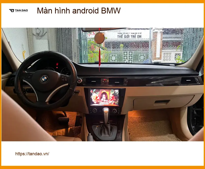 Anh Hưng nâng cấp màn hình Android BMW X5 tại Quận 6 để có nhiều tính năng giải trí hơn ảnh thực tế 5