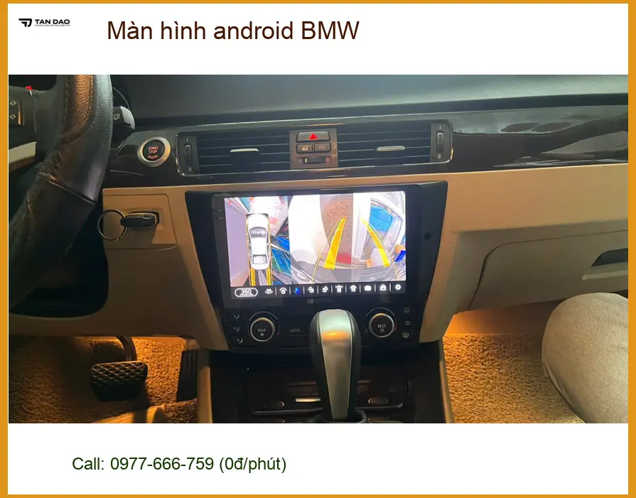 Anh Khang nâng cấp màn hình Android BMW X5 tại Nhà Bè để có trải nghiệm giải trí cao cấp ảnh thực tế 3