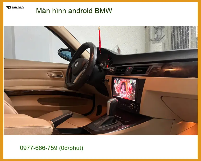 Anh Khang nâng cấp màn hình Android BMW X5 tại Nhà Bè để có trải nghiệm giải trí cao cấp ảnh thực tế 4