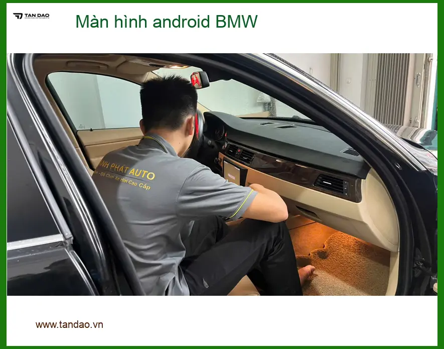 Anh Khang nâng cấp màn hình Android BMW X5 tại Nhà Bè để có trải nghiệm giải trí cao cấp ảnh thực tế 5