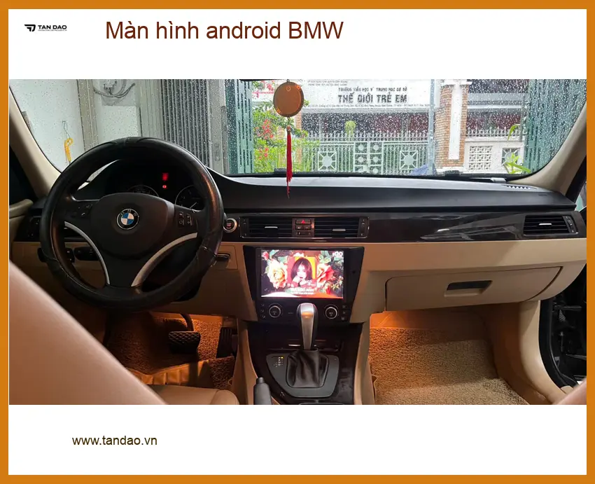 Anh Duy lắp màn hình Android BMW X5 tại Quận 7 để tận hưởng công nghệ mới ảnh thực tế 4