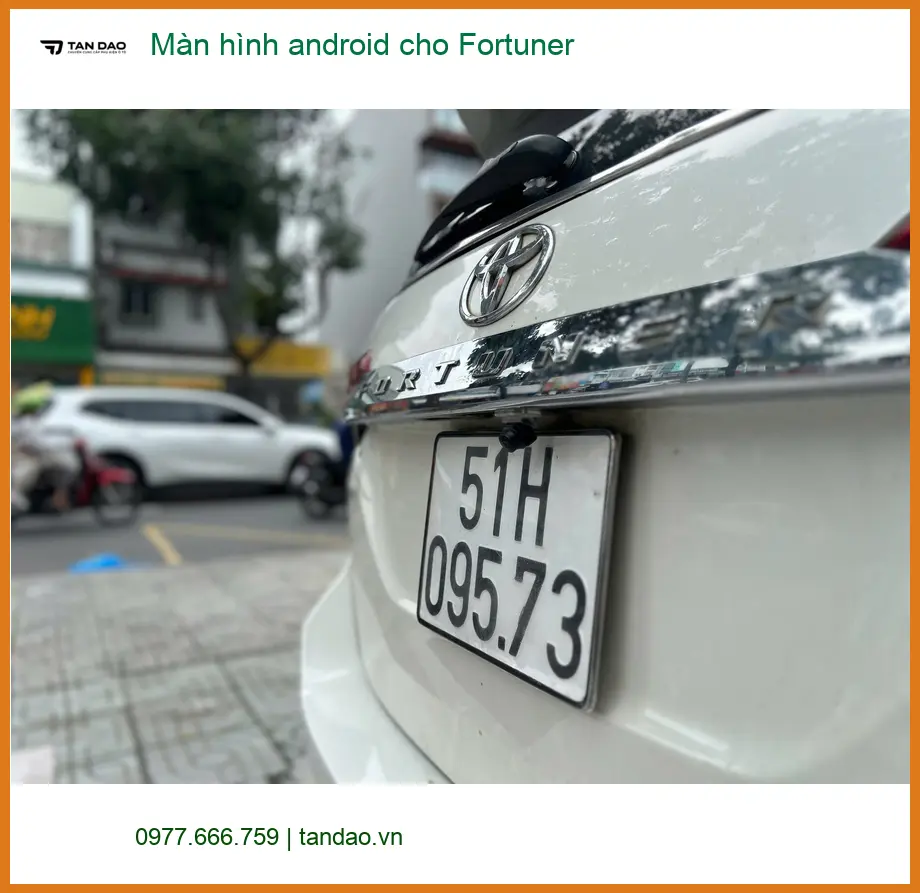 Anh Khôi nâng cấp màn hình Android cho Fortuner tại Quận 9 để nâng tầm trải nghiệm lái ảnh thực tế 2