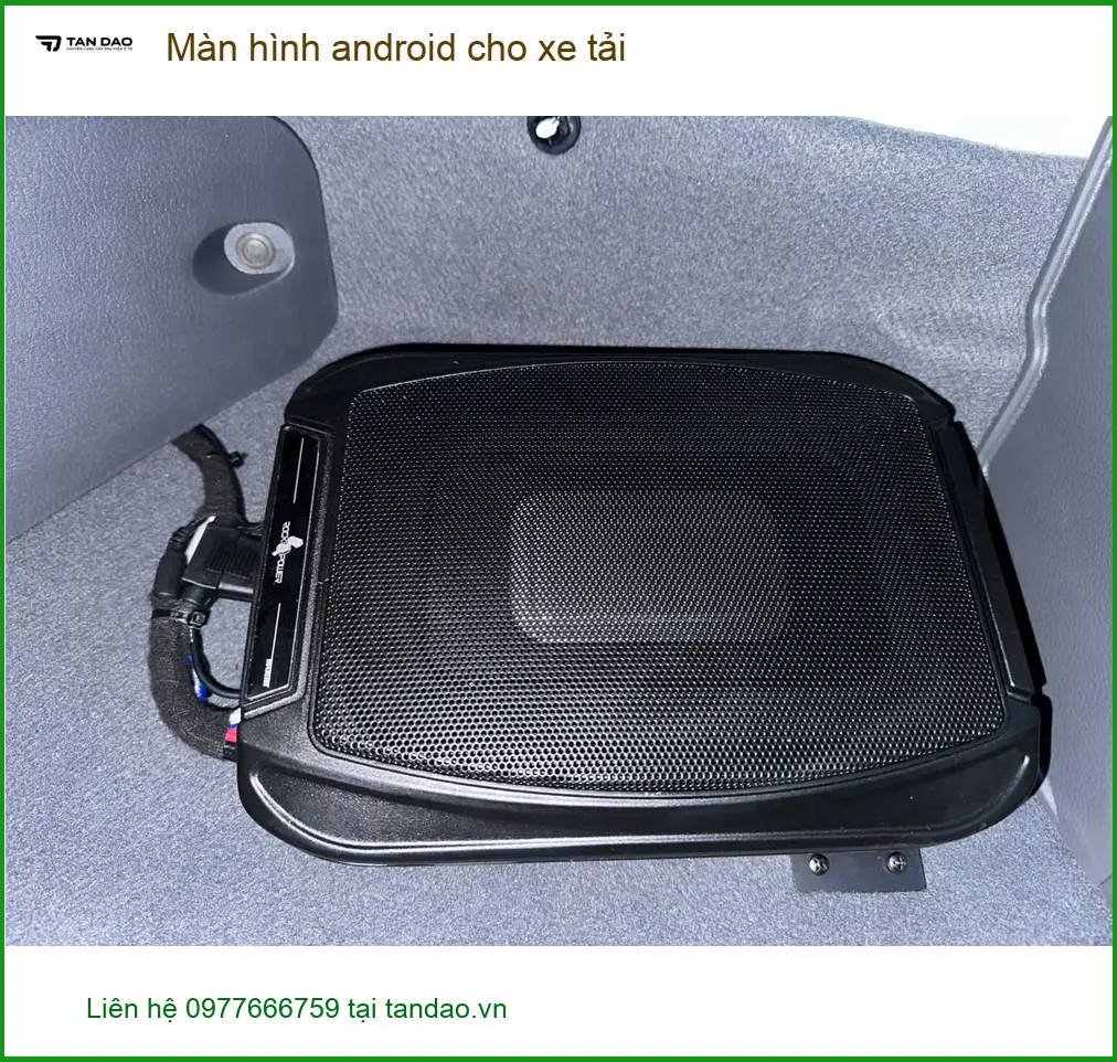 Chú Minh lắp màn hình Android xe tải tại Quận 6 cho xe Hino ảnh thực tế 2