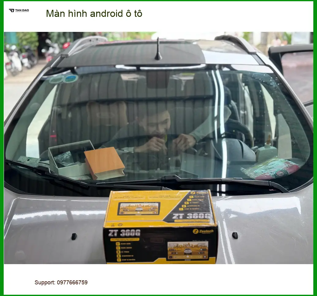 Chú Đạt lắp màn hình Android ô tô cho Mitsubishi Triton Quận 8 vì màn hình cũ đã quá chậm