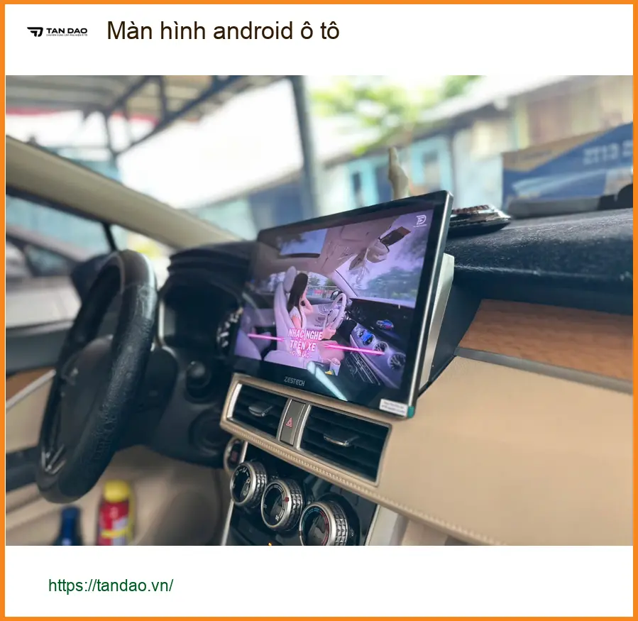 Chú Phúc Lộc lắp màn hình android ô tô cho Hyundai Creta ở Củ Chi ảnh thực tế 2
