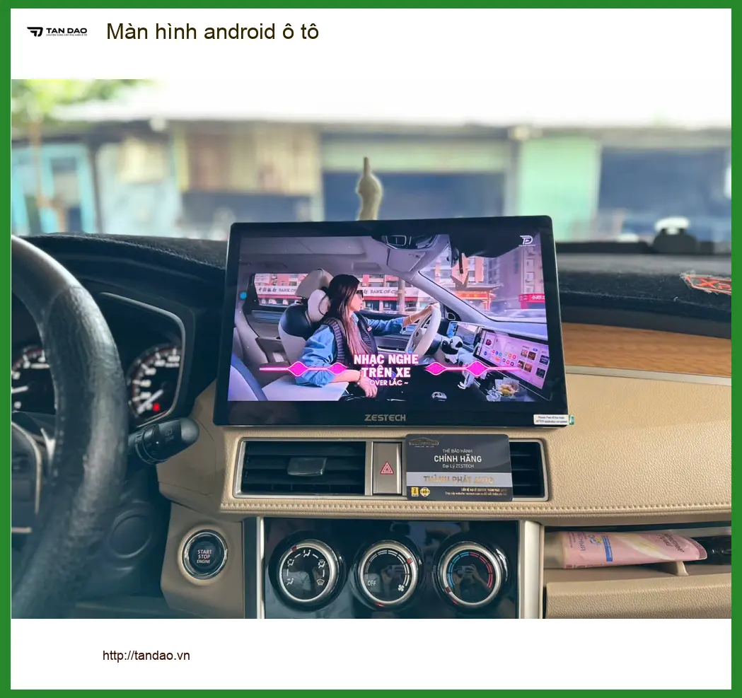 Chú Phúc Lộc lắp màn hình android ô tô cho Hyundai Creta ở Củ Chi ảnh thực tế 3
