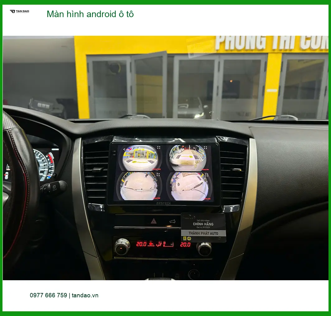 Chú Lộc lắp màn hình android ô tô cho Honda CRV tại Quận Bình Chánh vì màn zin quá chậm