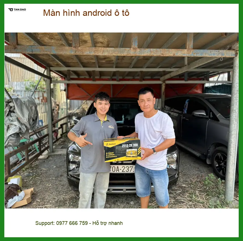Anh Phong lắp màn hình android ô tô cho Honda CR-V tại Quận 5. ảnh thực tế 3