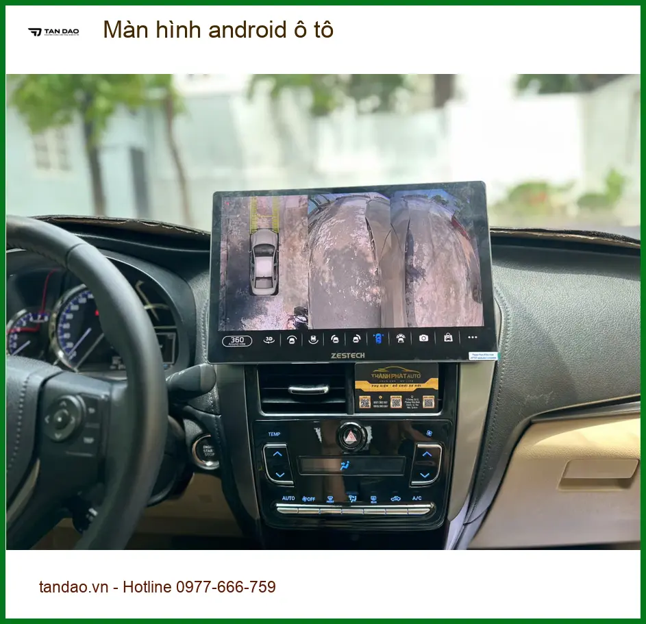 Anh Kim lắp màn hình Android ô tô cho Hyundai Creta tại Hóc Môn ảnh thực tế 3