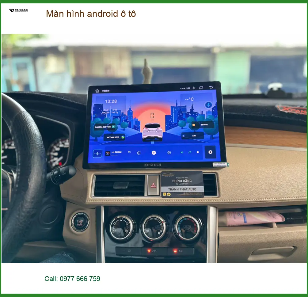 Anh Phong lắp màn hình android ô tô cho Honda CR-V tại Quận 5. ảnh thực tế 4