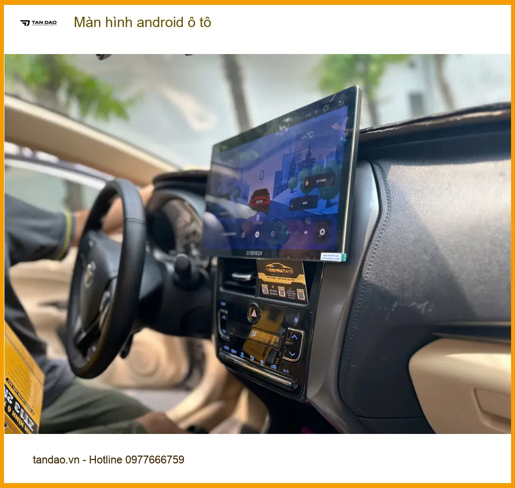 Anh Kim lắp màn hình Android ô tô cho Hyundai Creta tại Hóc Môn ảnh thực tế 4