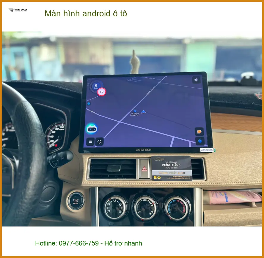 Anh Phong lắp màn hình android ô tô cho Honda CR-V tại Quận 5. ảnh thực tế 5