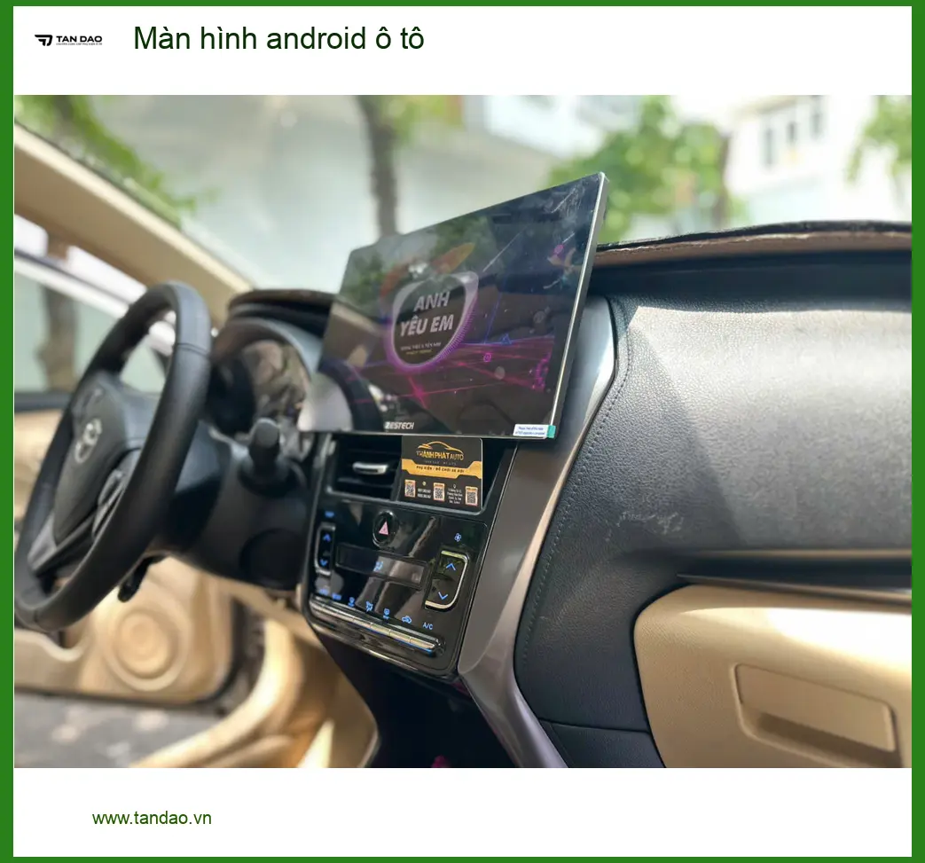 Anh Long lắp màn hình android ô tô cho Suzuki Swift ở Quận Bình Tân ảnh thực tế 2