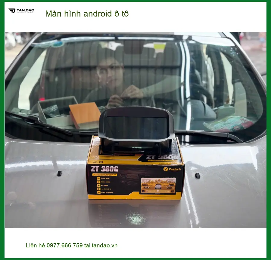 Anh Minh lắp màn hình android ô tô Honda HR-V Quận 4 tiện đường đi làm ảnh thực tế 4