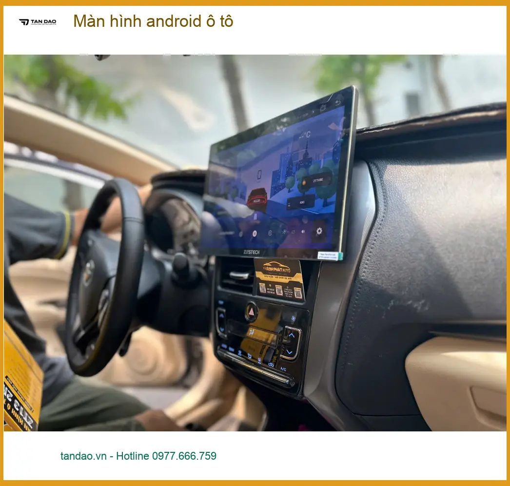 Anh Long lắp màn hình android ô tô cho Suzuki Swift ở Quận Bình Tân ảnh thực tế 4
