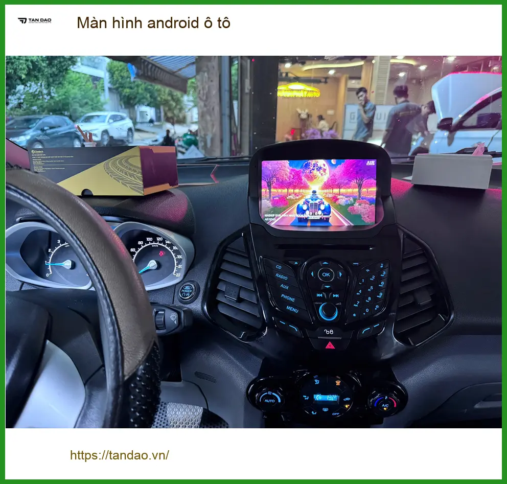 Anh Duy Khang lắp màn hình android ô tô chính hãng cho Suzuki XL7 tại Thủ Đức ảnh thực tế 3