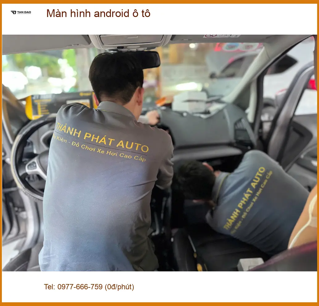 Anh Duy Khang lắp màn hình android ô tô chính hãng cho Suzuki XL7 tại Thủ Đức ảnh thực tế 4