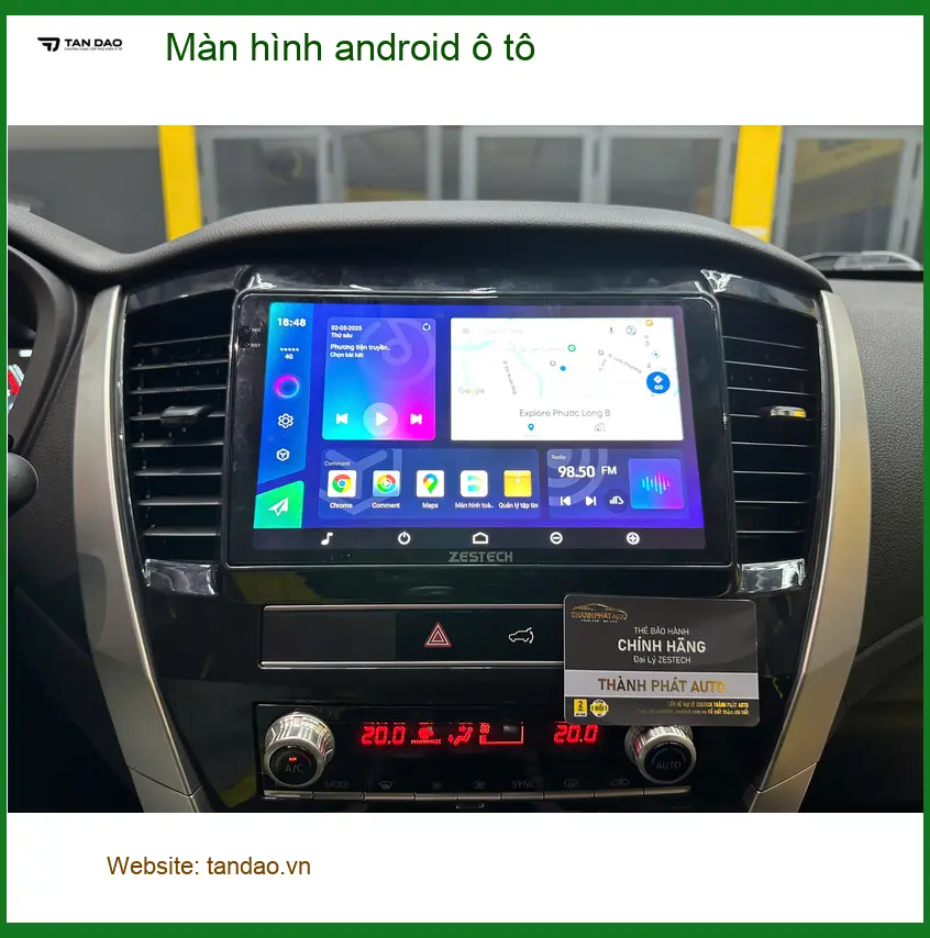 Anh Quang lắp màn hình android ô tô Toyota Vios ở Quận 9 tiện nghi hơn.