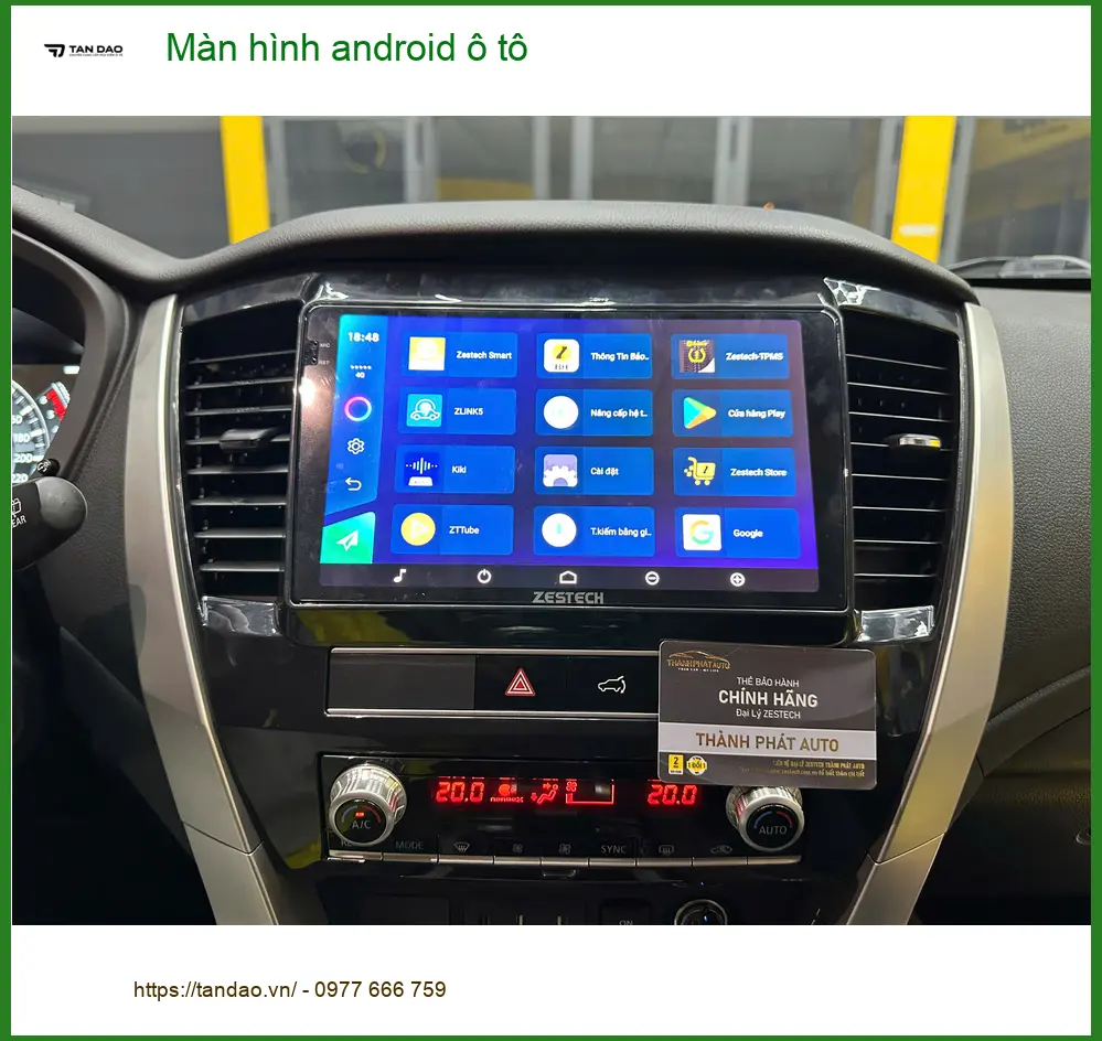 Anh Kiên lắp màn hình android ô tô Hyundai Creta tại Hóc Môn để trải nghiệm nhiều tính năng mới ảnh thực tế 2