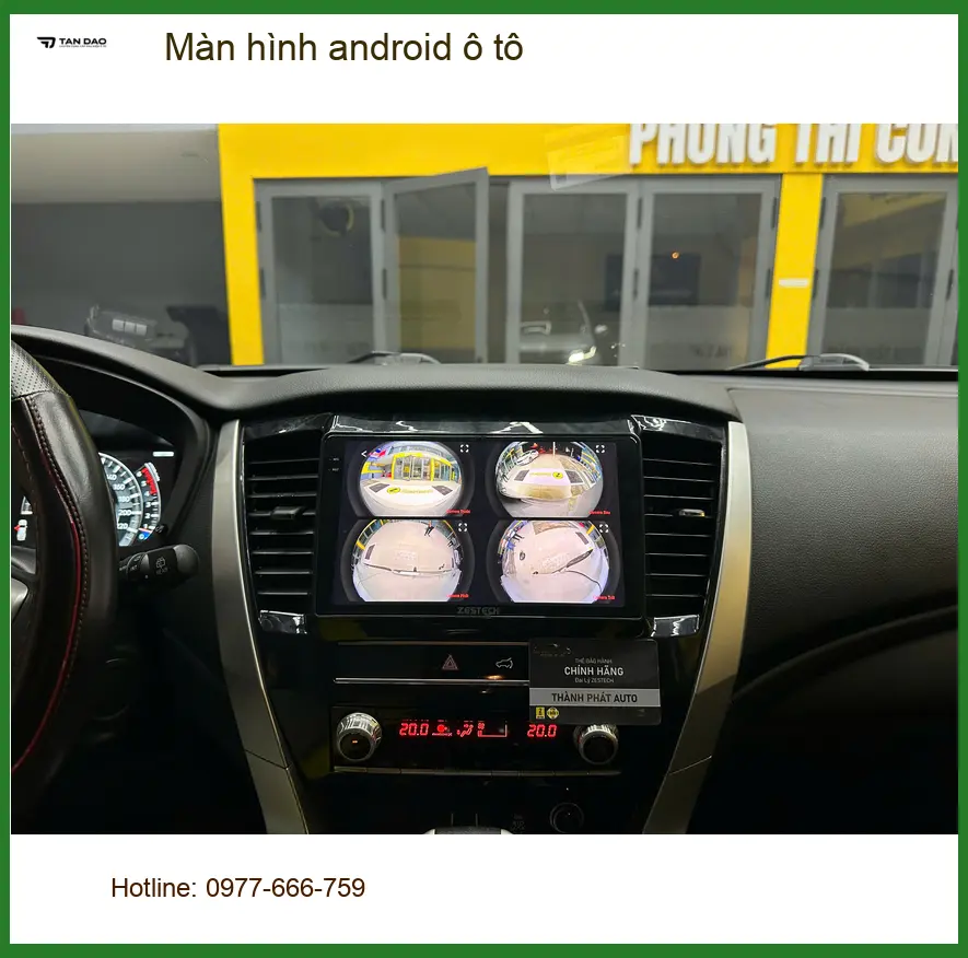 Anh Dũng nâng cấp màn hình Android ô tô Honda CRV tại Thủ Đức ảnh thực tế 2