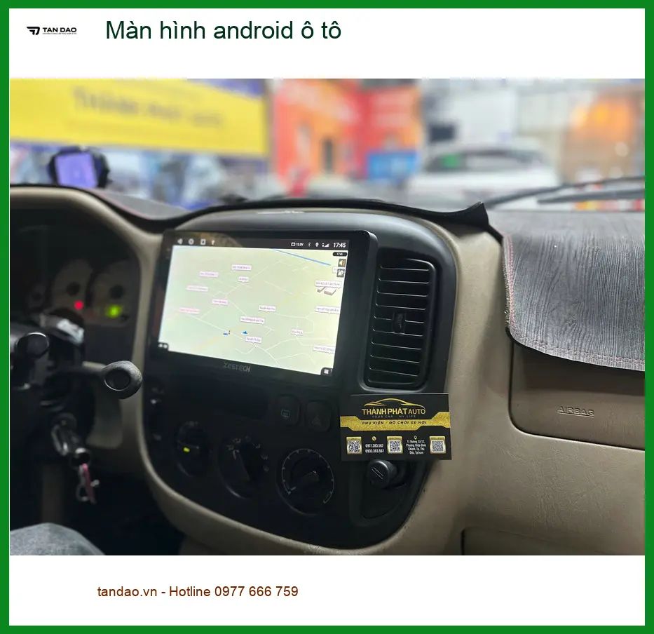 Anh Minh nâng cấp màn hình Android ô tô cho Toyota Vios tại Thủ Đức ảnh thực tế 3