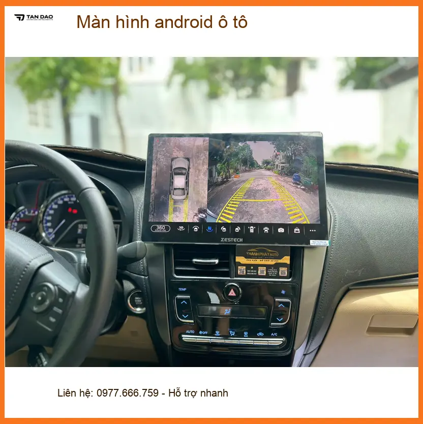 Anh Đức Anh lắp màn hình Android ô tô tại Quận 2 cho Kia K3 vì màn zin lỗi thời ảnh thực tế 2