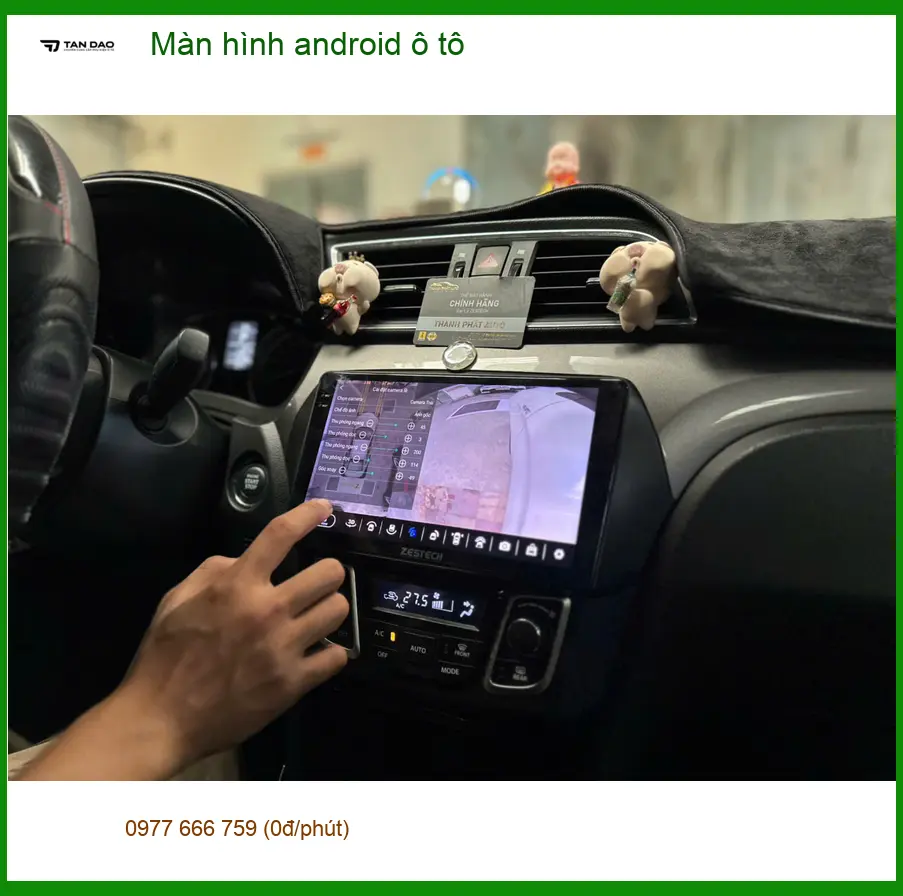 Anh Lâm lắp màn hình android ô tô Suzuki XL7 ở Quận 2 cho giải trí đỉnh cao ảnh thực tế 2