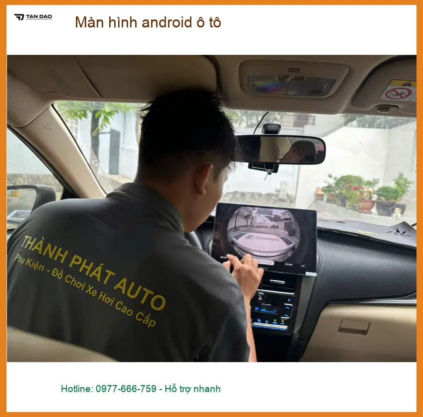 Anh Đức Anh lắp màn hình Android ô tô tại Quận 2 cho Kia K3 vì màn zin lỗi thời ảnh thực tế 4
