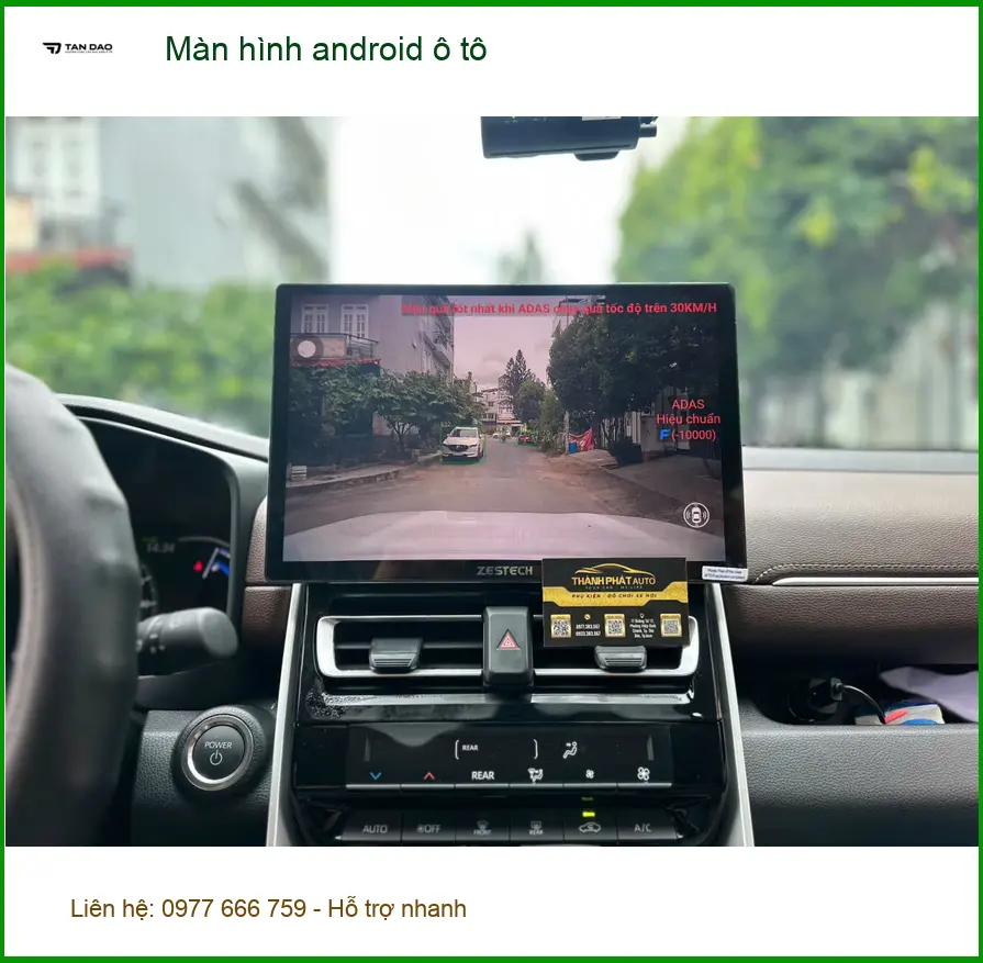 Anh Khải lắp màn hình android ô tô cho Hyundai Accent tại Quận 9 để nâng cấp tiện ích ảnh thực tế 2
