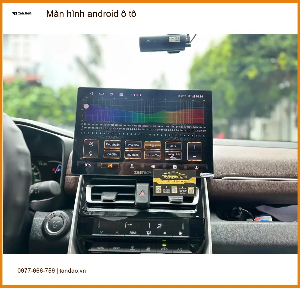Anh Khải lắp màn hình android ô tô cho Hyundai Accent tại Quận 9 để nâng cấp tiện ích ảnh thực tế 3