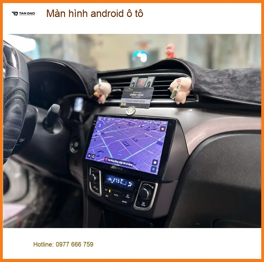 Anh Thanh nâng cấp màn hình Android ô tô cho Honda CRV tại Quận Thủ Đức