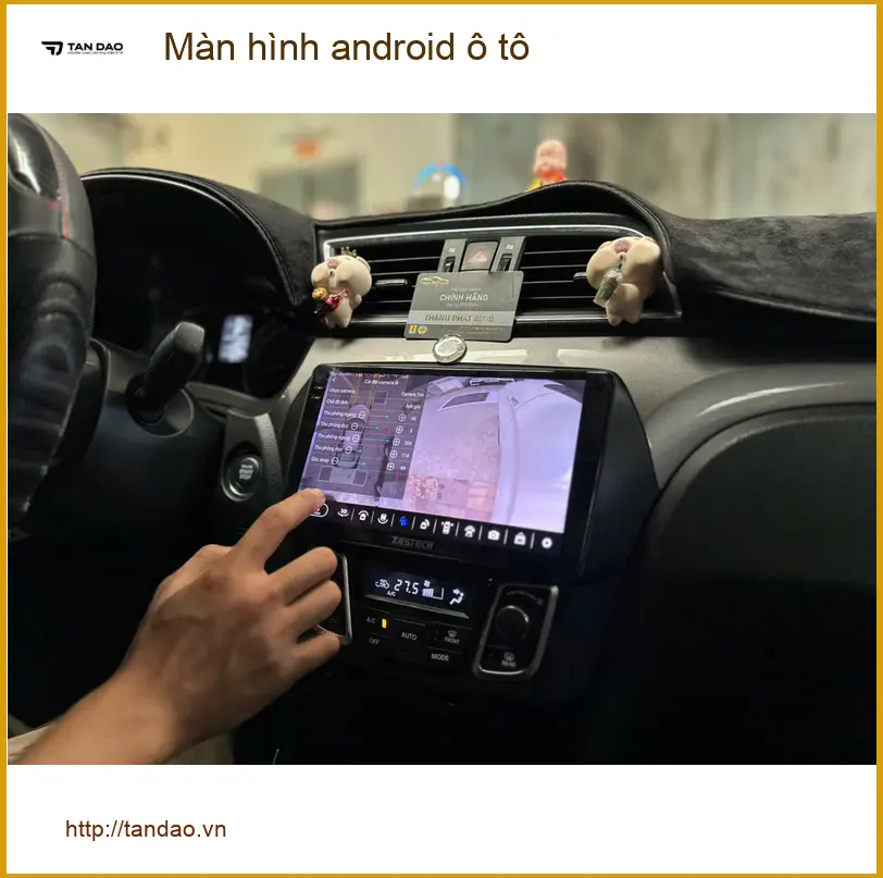 Anh Thanh nâng cấp màn hình Android ô tô cho Honda CRV tại Quận Thủ Đức ảnh thực tế 3
