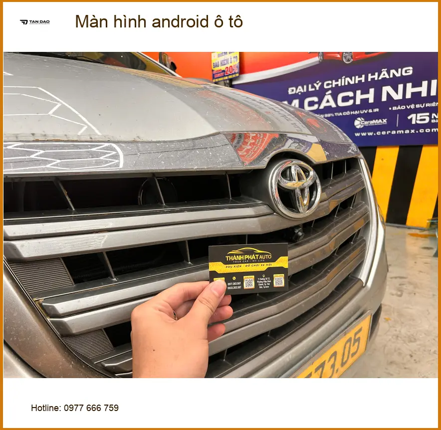 Chú Minh lắp màn hình android ô tô cho Honda CR-V tại Quận Thủ Đức vì màn zin thiếu tiện ích ảnh thực tế 5